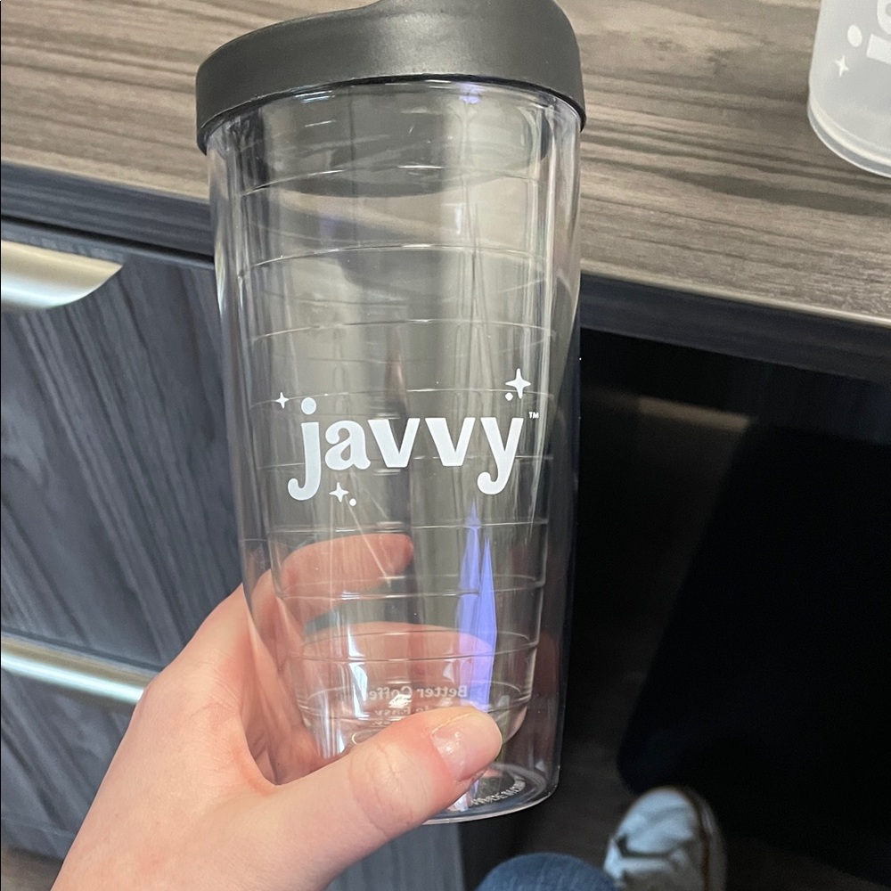 Clear and Black Shaker Bottle Set - Picture 2 of 3